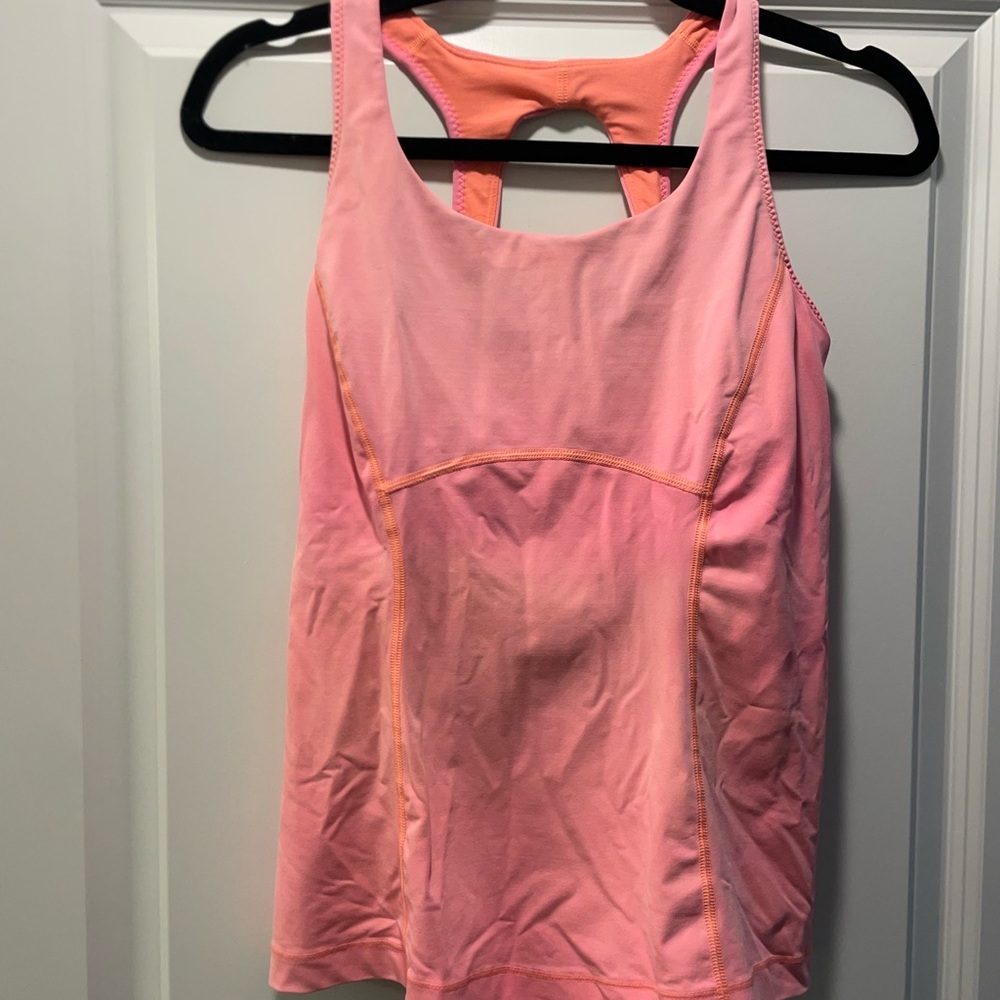 lululemon athletica coral Tank Top